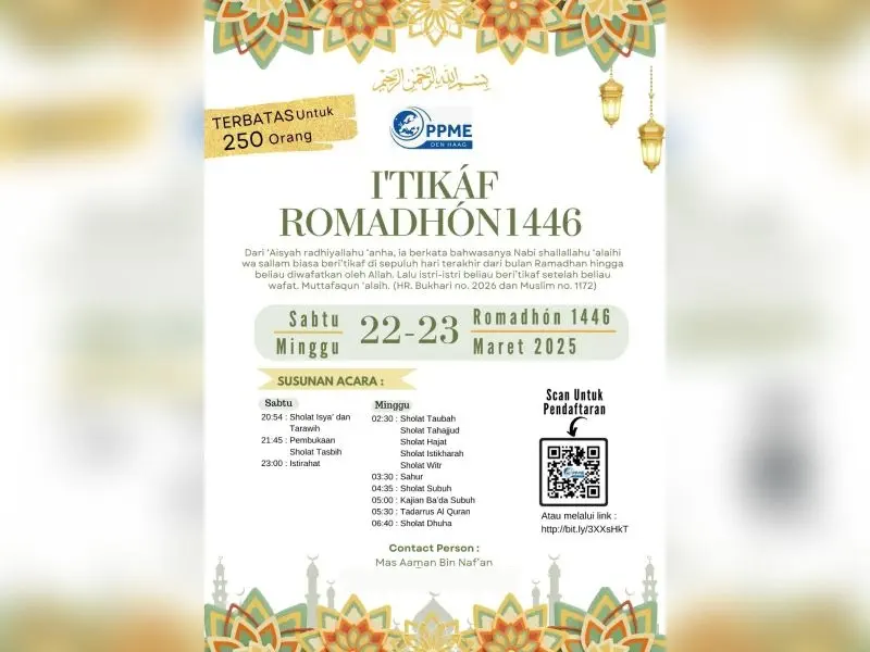I'tikaf Ramadan 1446H
